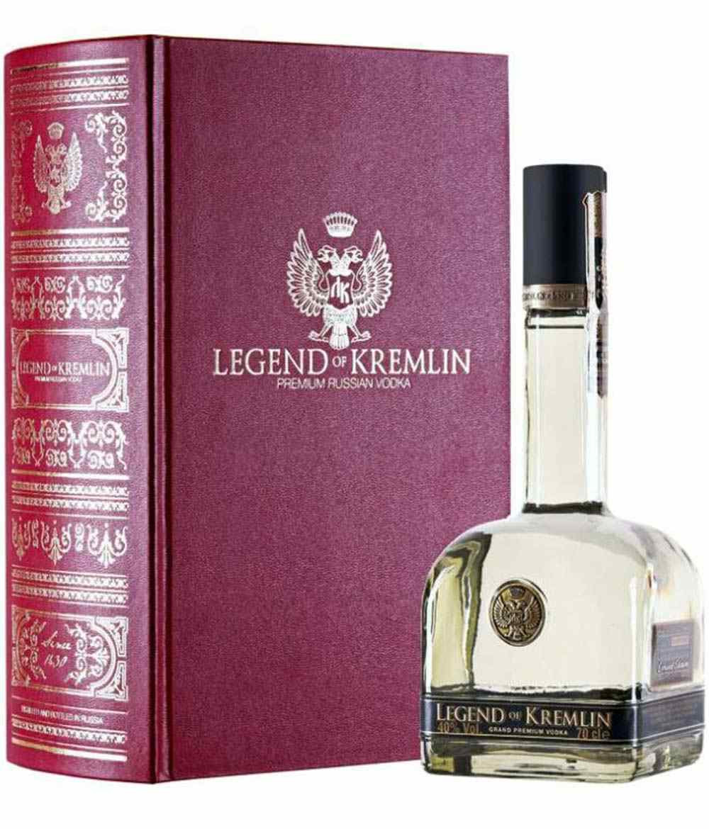 Legend of Kremlin Red Book Edition Vodka 0.7l