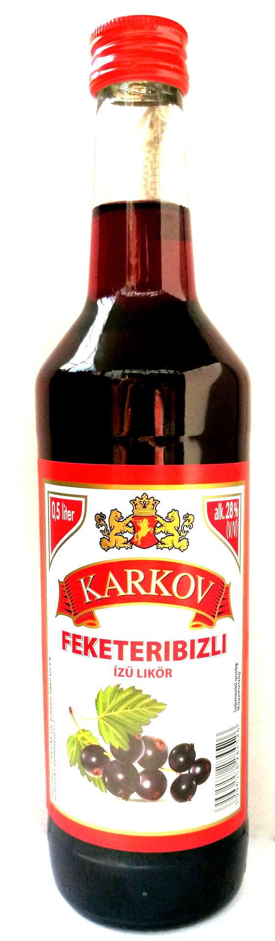 Karkov Feketeribizli Likőr 0.5l