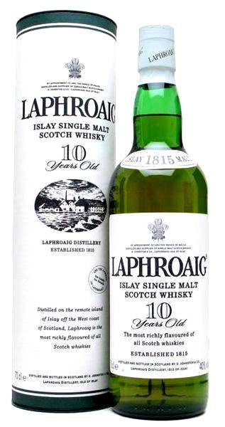 Laphroaig 10 éves Skót Single Malt Whisky 0,7l