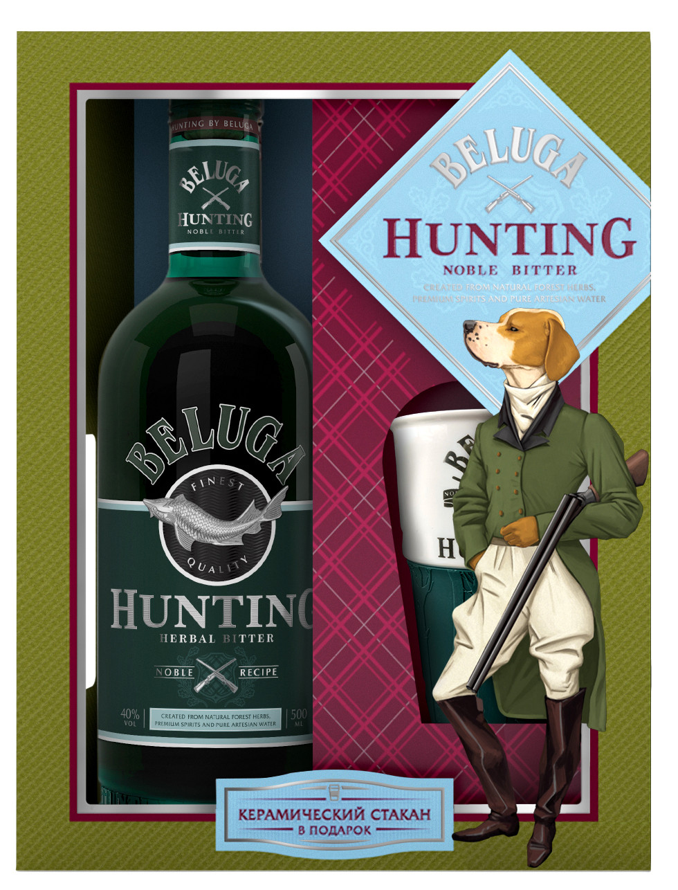 Beluga Vodka Hunting Herbal 0.7l