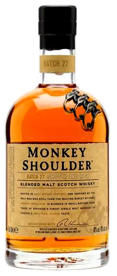 Monkey Shoulder Skót Vatted Malt Whisky 0,7l