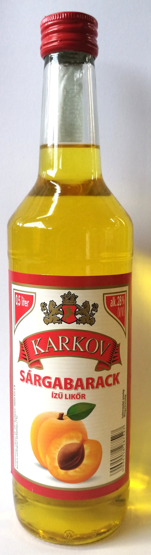 Karkov Sárgabarack Likőr 0.5l