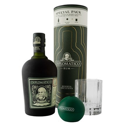 Diplomatico Exclusiva Rum Tall Canister Old Fashioned pack 0.7l