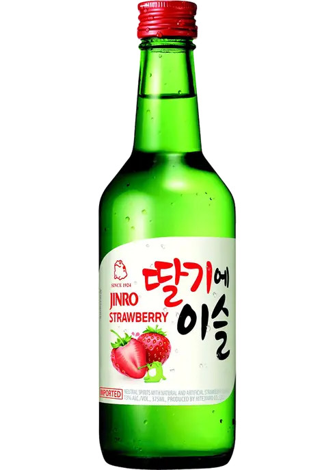 Soju Strawberry Jinro Koreai Párlat 0.36l