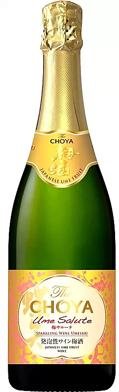 Choya Ume Salute Sparkling gyöngyöző szőlőbor 0.75l