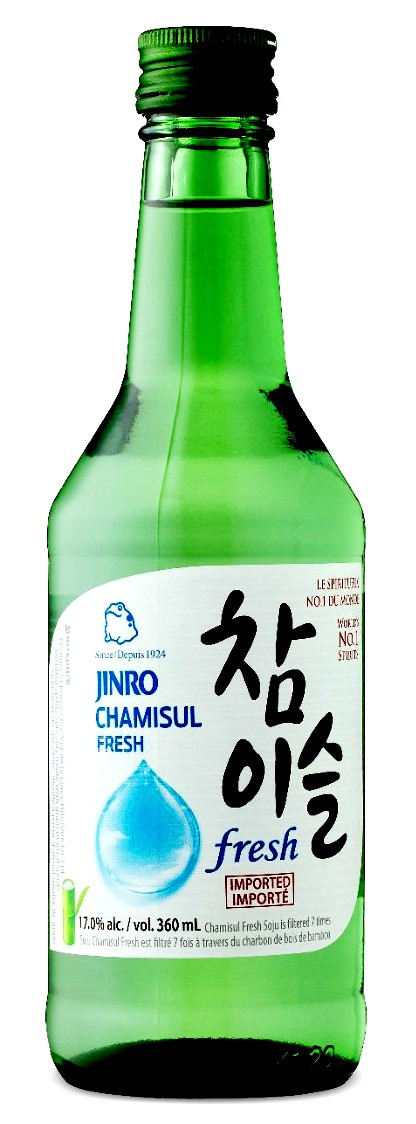 Soju Fresh Jinro Koreai Párlat 0.35l