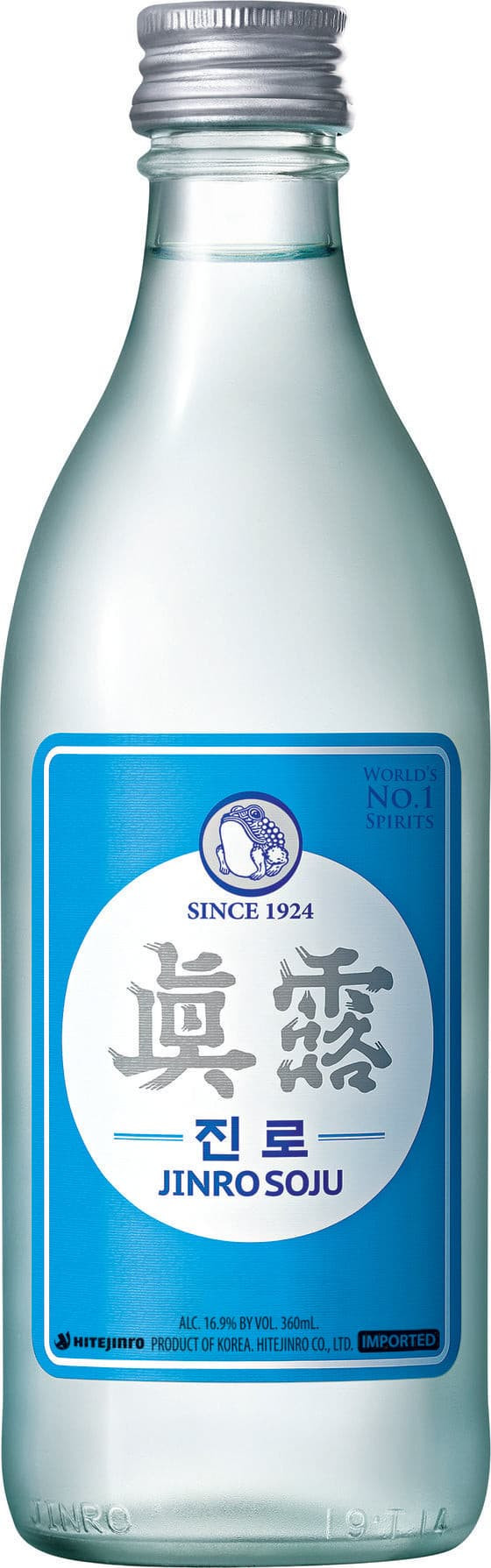 Soju Retro Jinro Koreai Párlat 0.35l