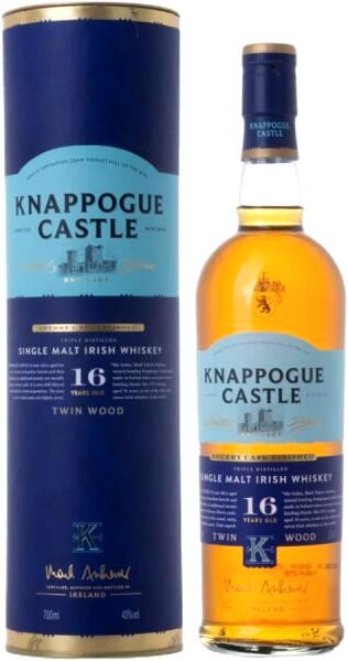 Knappogue Castle 16 éves Ír Single Malt Whisky 0.7l