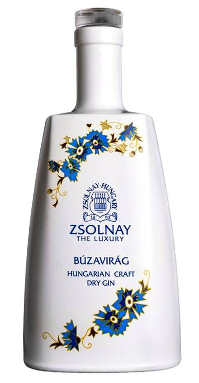 Búzavirág Gin Zsolnay Edition 0.7l