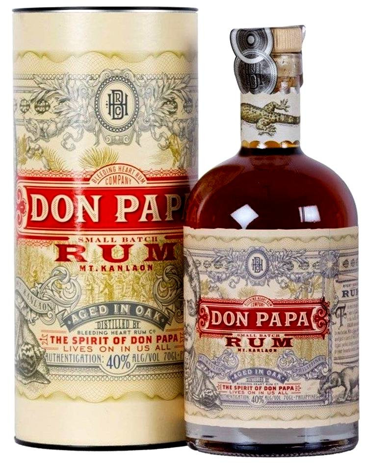 Don Papa Rum díszdobozban 0.7l