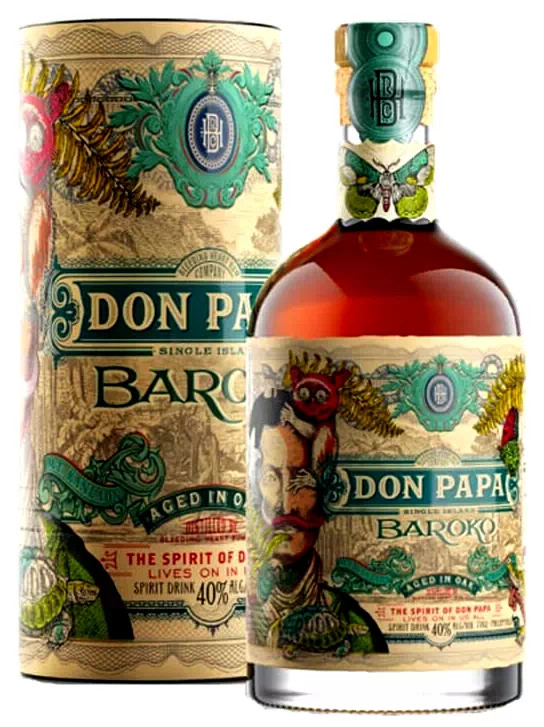 Don Papa Baroko Rum Pdd. 0.7l