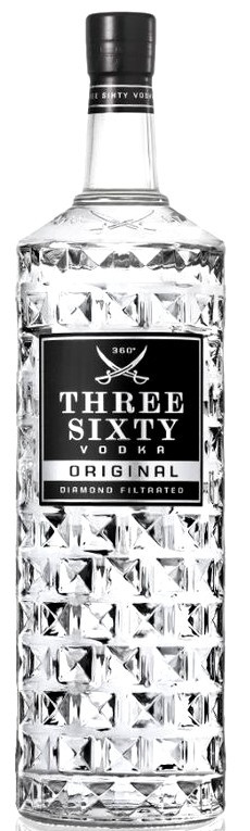 Three Sixty Vodka 1l