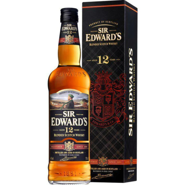 Sir Edwards 12 éves Skót Whisky 0.7l