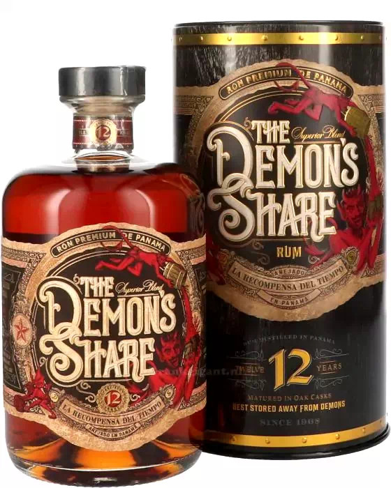 The Demons Share 12 éves Rum Pdd. 0.7l