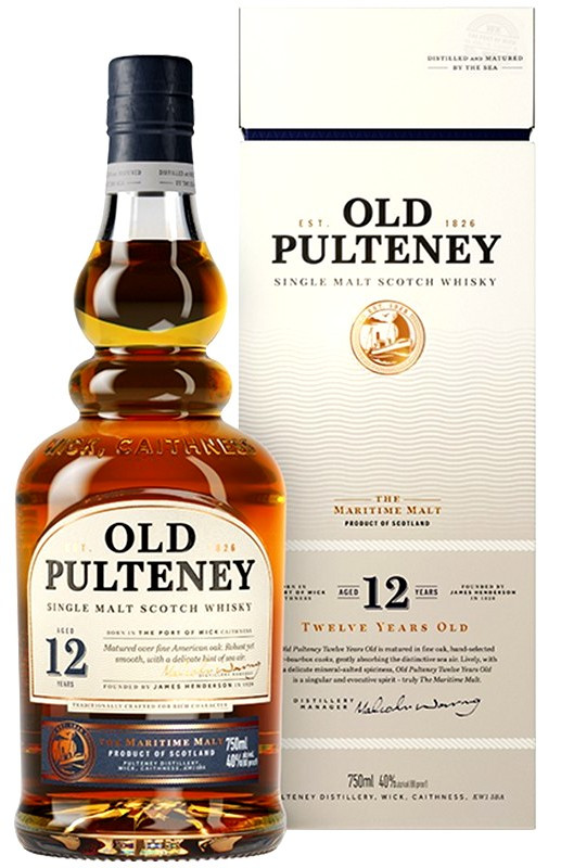 Old Pulteney 12 éves Skót Whisky 0.7l