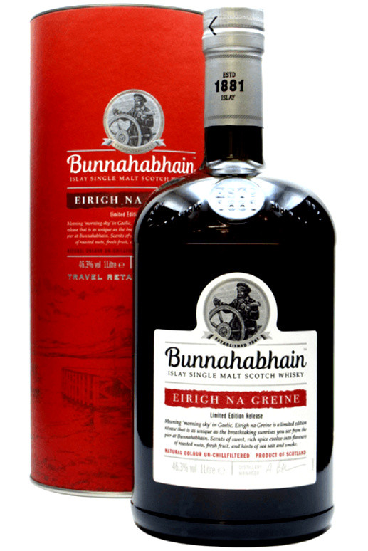 Bunnahabhain Eirigh Na Greine Skót Whisky 1l