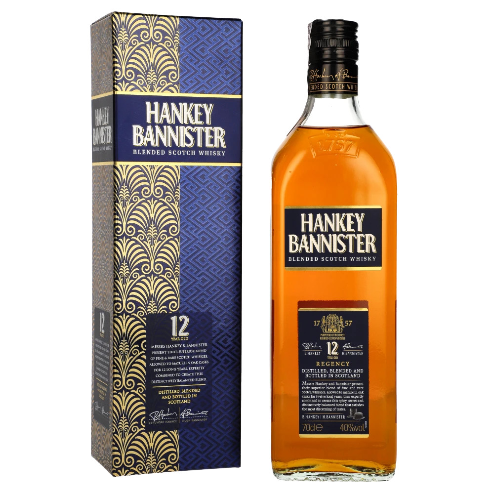Hankey Bannister 12 éves Skót Whisky 0.7l