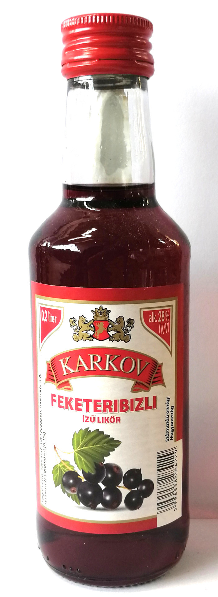 Karkov Feketeribizli Likőr 0.2l