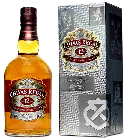 Chivas Regal 12 éves Skót Blended Whisky 1l