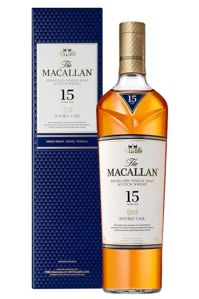 The Macallan 15 éves Double Cask Whisky 0.7l