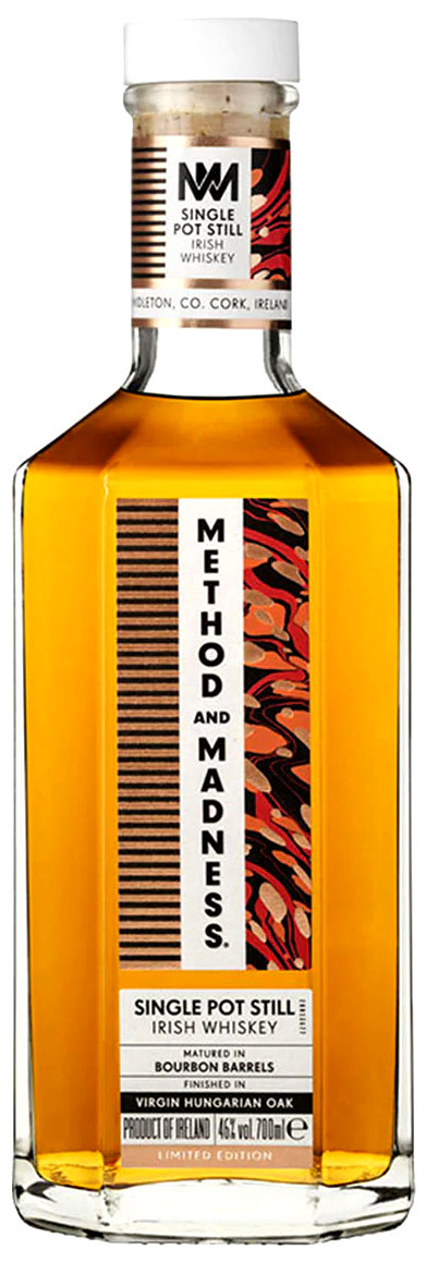 Method & Madness Hungarian Oak Ír Whiskey 0.7l