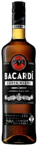 Bacardi Negra/Black Rum 1l