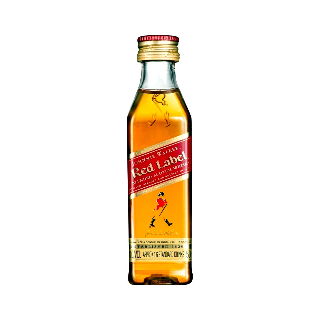 Johnnie Walker Red Label Skót Blended Whisky mini 0.05l