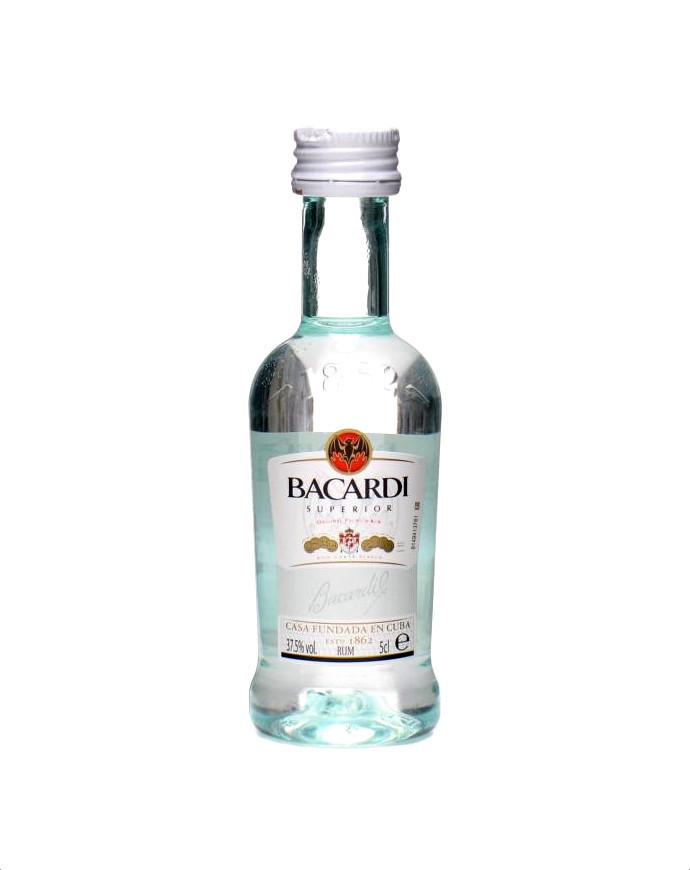 Bacardi Superior Rum mini 0,05l