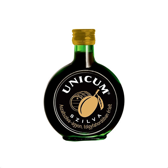 Unicum Szilva zsebpalack 0,1l