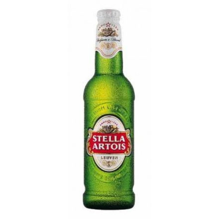 Stella Artois 0.33l üveges sör