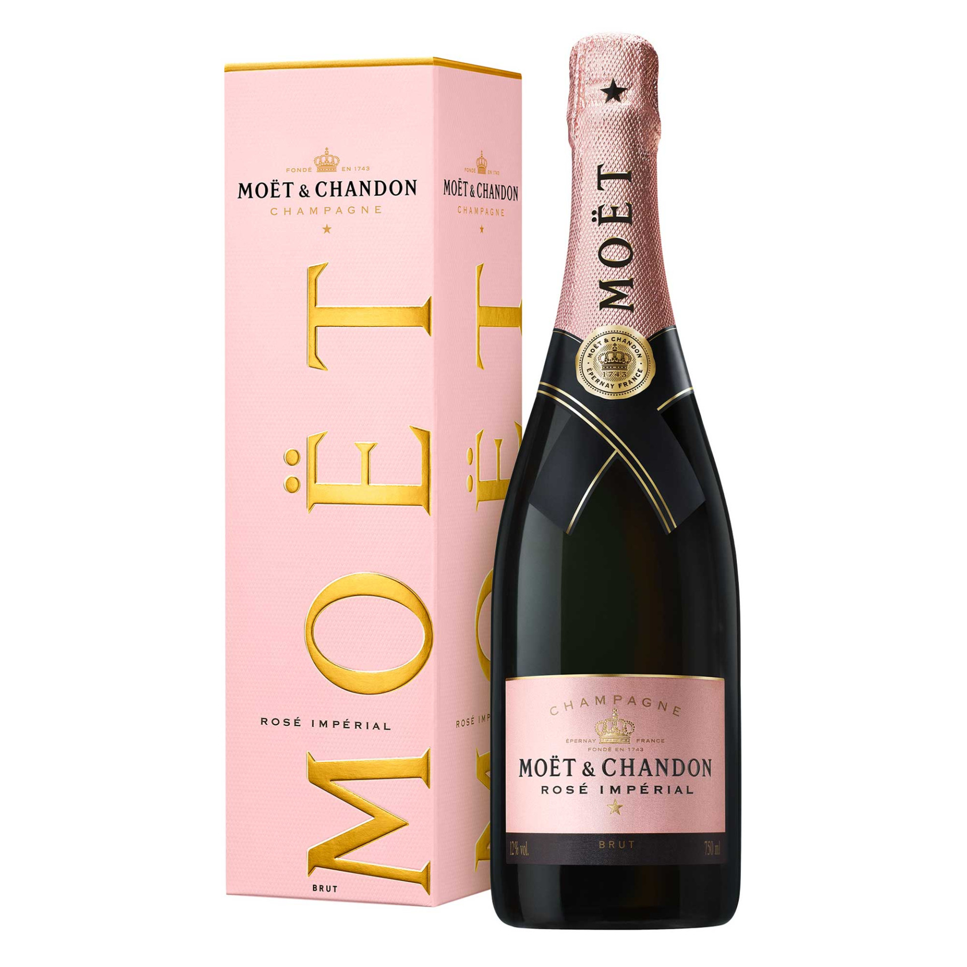 Moet & Chandon Imperial Rosé Champagne DD. 0.75l