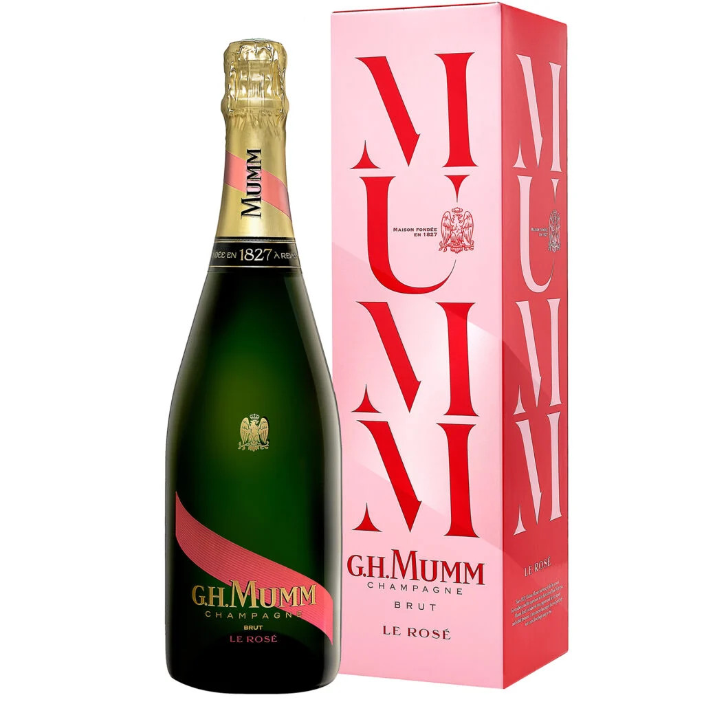 Mumm Le Rose Champagne DD. 0.75l