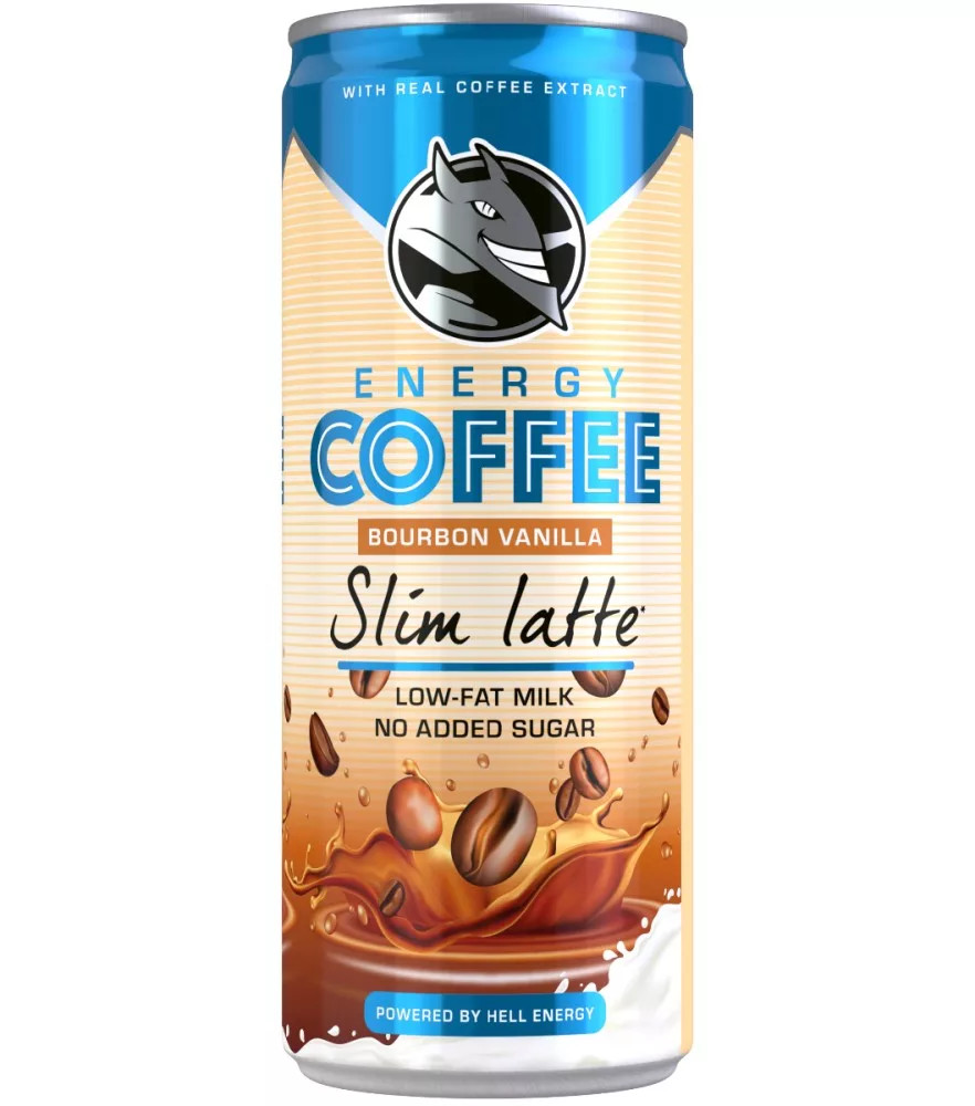 Hell Slim Latte Jegeskávé 0.25l