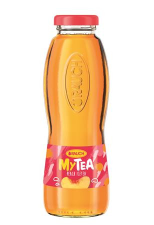 Rauch Ice Tea Őszibarack 0.33l üveg