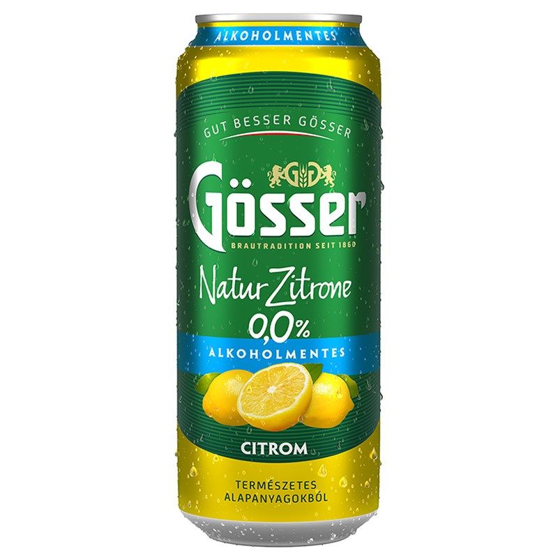 Gösser NaturZitrone 0.5l doboz