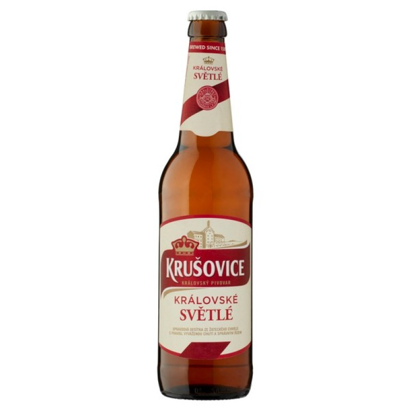Krusovice Svetlé 0.5l üveg vv.