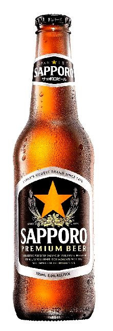 Sapporo 4.7% 0.33l üveges sör