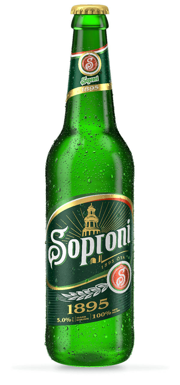 Soproni "1895" 0.5l üveg  vv.