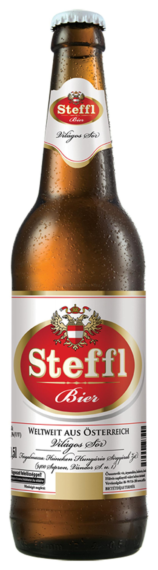 Steffl 0.5l üveges sör