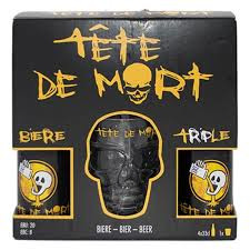 Tete De Mort Triple 4x0.33l+pohár 8.1%