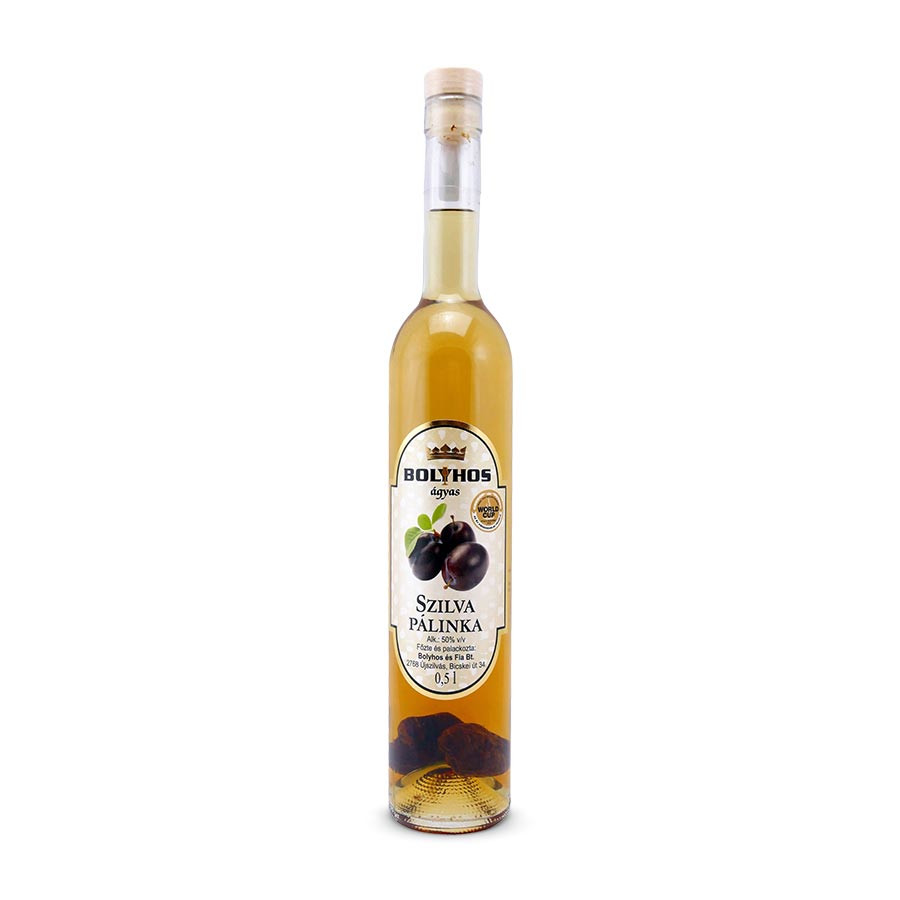 Bolyhos Ágyas Szilva pálinka 0,5l