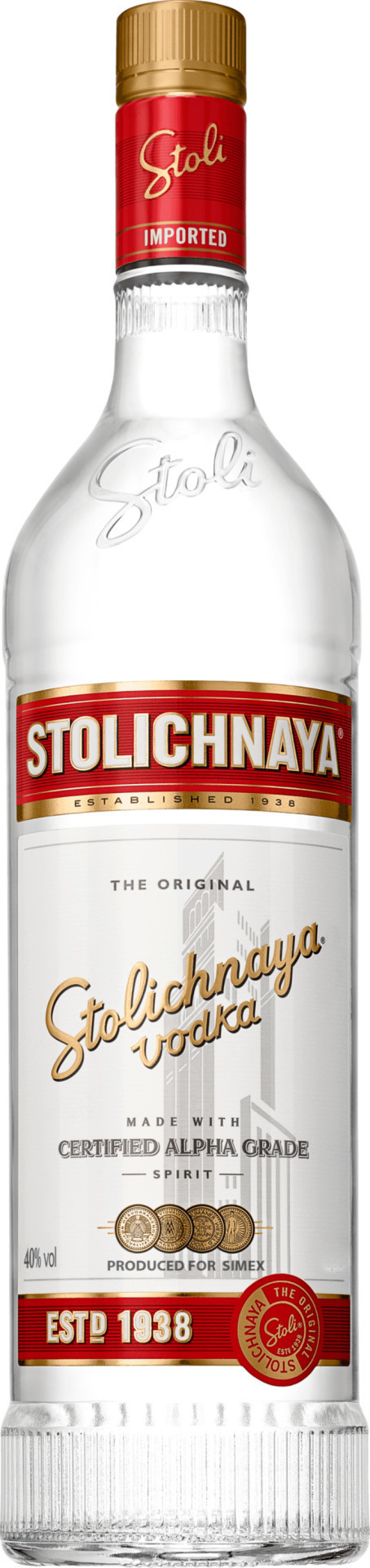 Stolichnaya Vodka 0.7l DRS