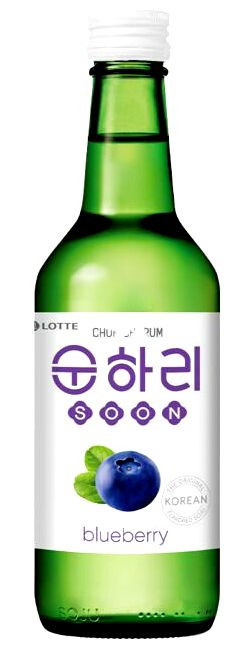 Soju Lotte Blueberry 0.35l DRS