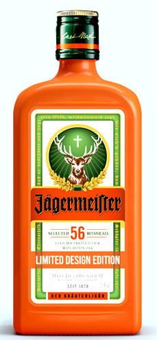 Jagermeister Pantone Limited Design Edition /Orange/ 0.7l DRS