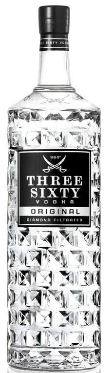 Three Sixty Vodka 1l DRS