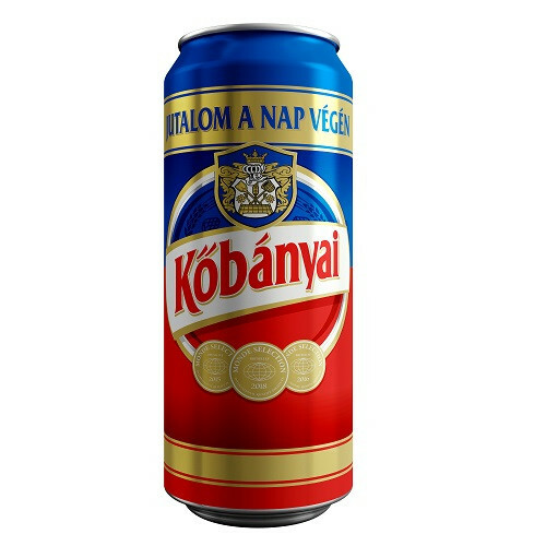 Kőbányai 0.5l dobozos sör DRS