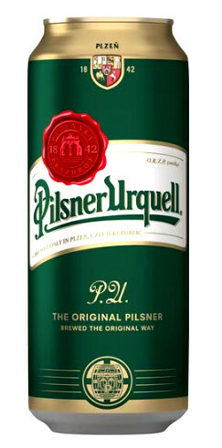 Pilsner Urquelle 0.5l dobozos sör DRS