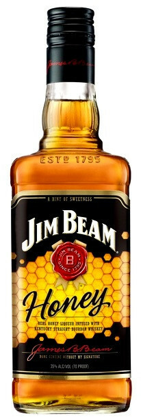 Jim Beam Honey Amerikai Whiskey 1l DRS