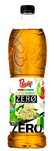 Pölöskei ZERO Bodza szörp 50% 1l