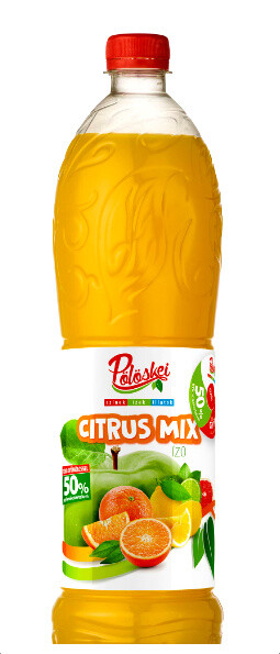 Pölöskei Citrus-mix szörp 50% 1l DRS